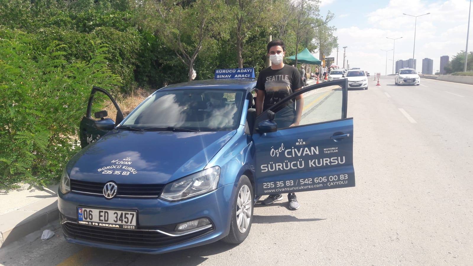 Ehliyet Sınavı Sınav Fotoğrafları