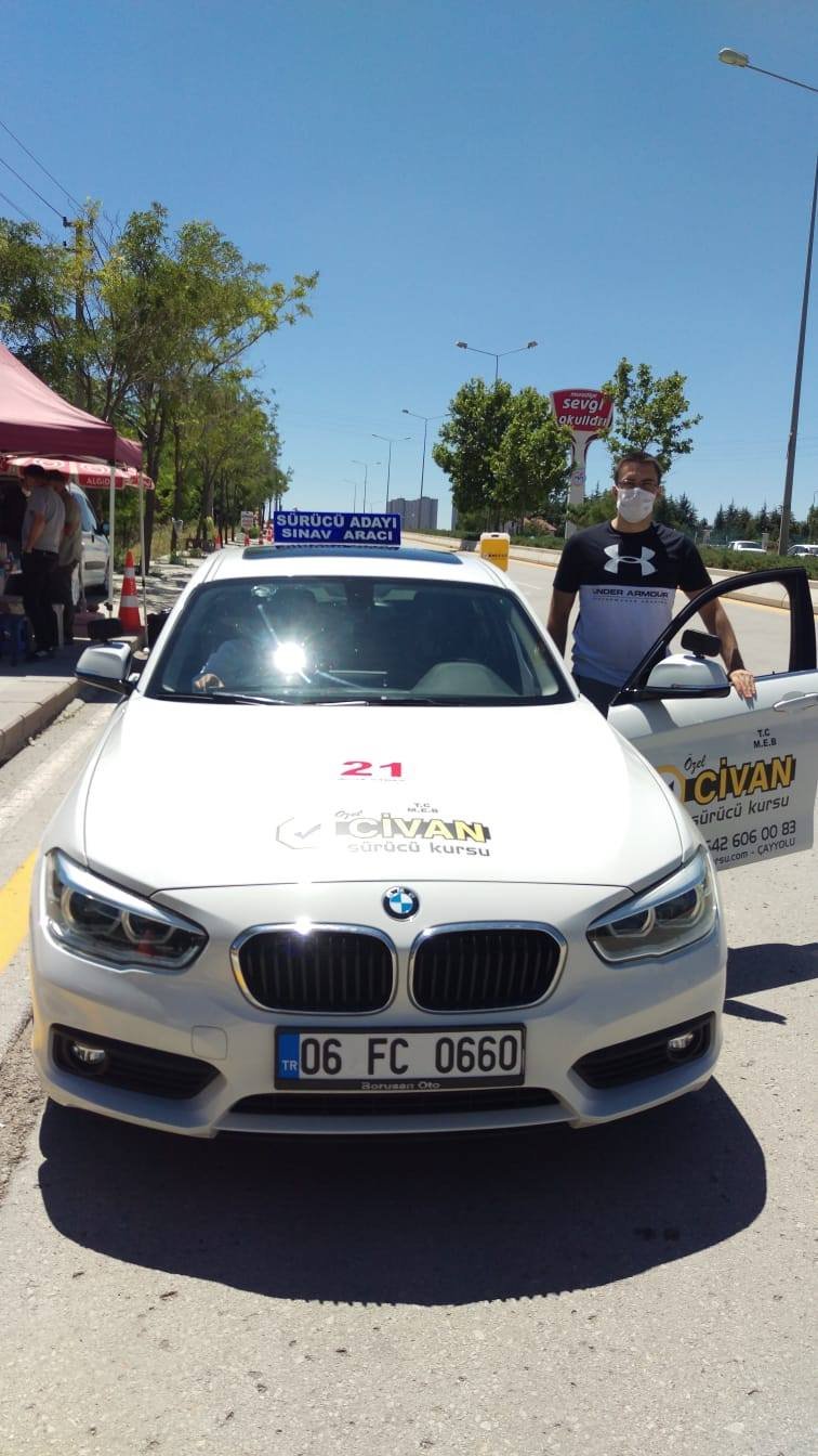 Ehliyet Sınavı Sınav Fotoğrafları