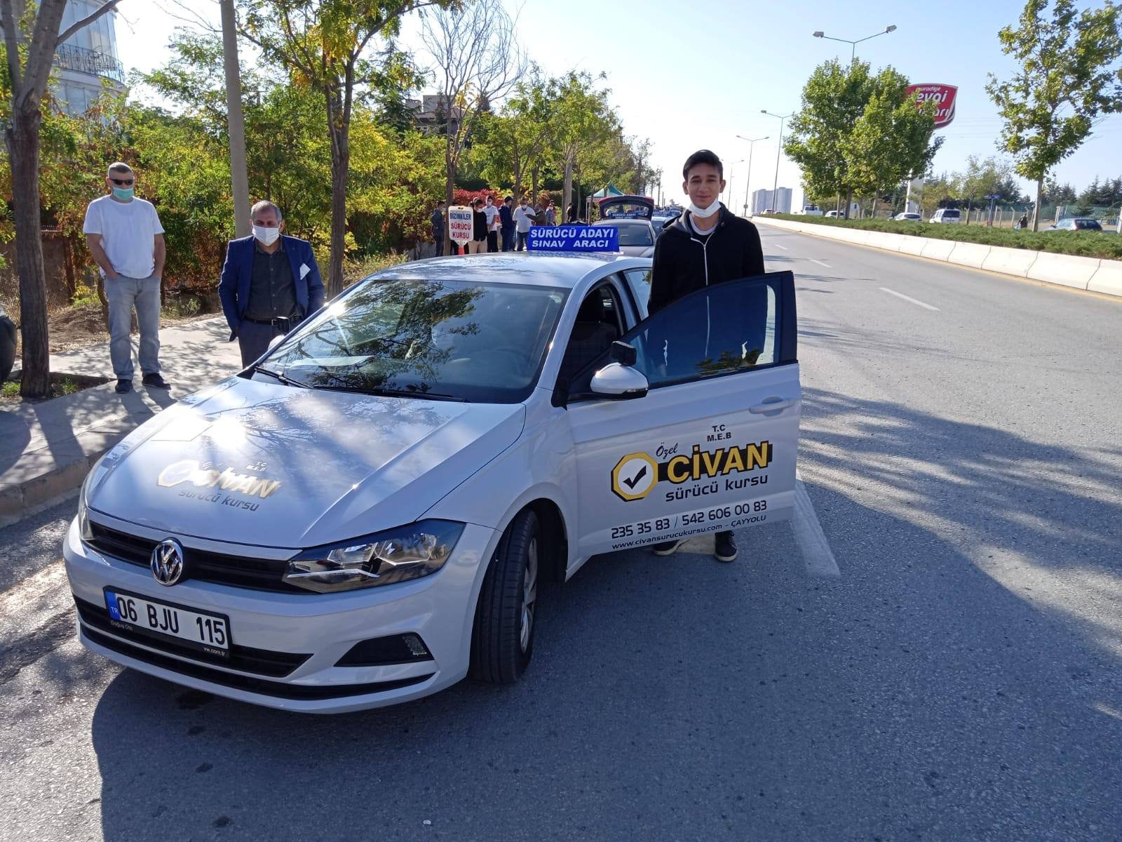 Ehliyet Sınavı Sınav Fotoğrafları