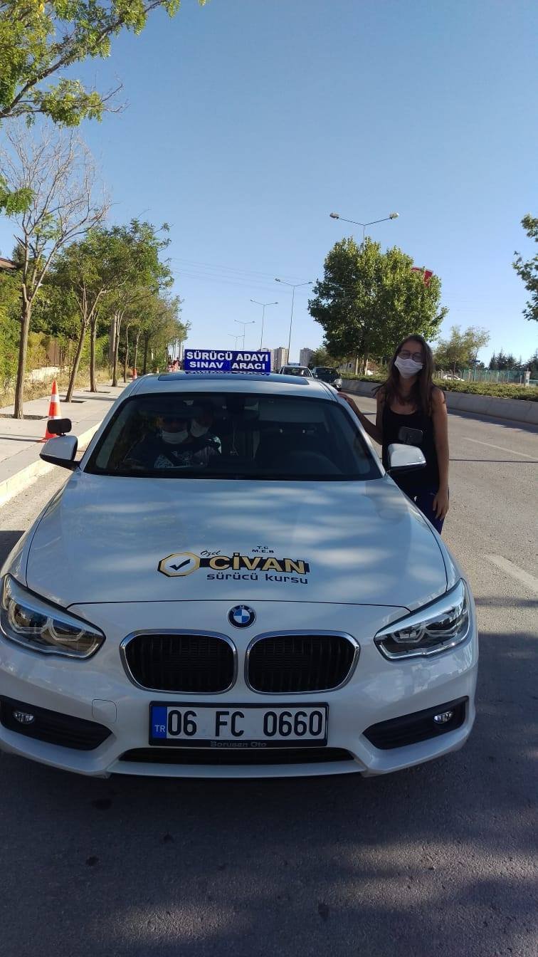 Ehliyet Sınavı Sınav Fotoğrafları