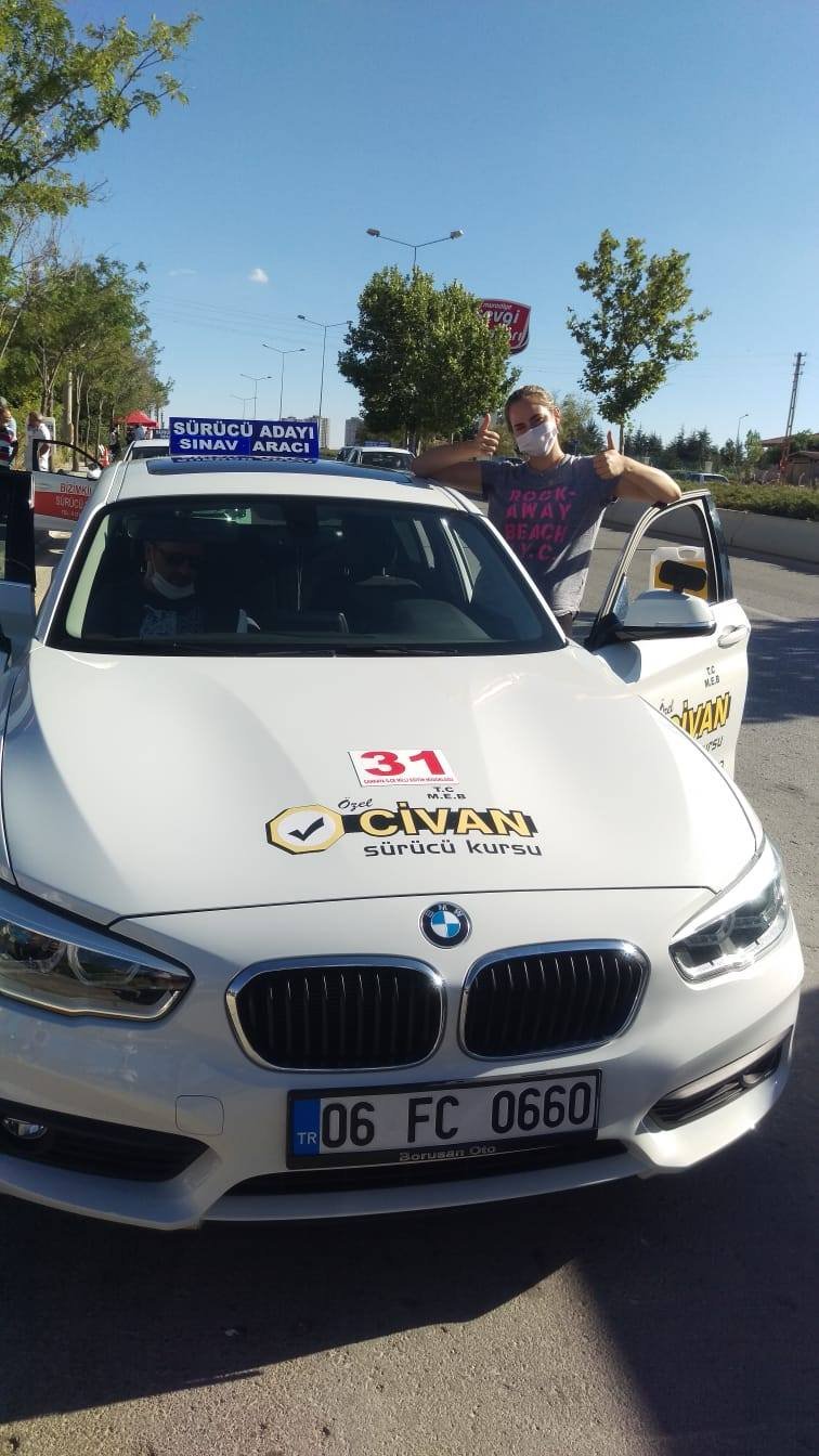 Ehliyet Sınavı Sınav Fotoğrafları