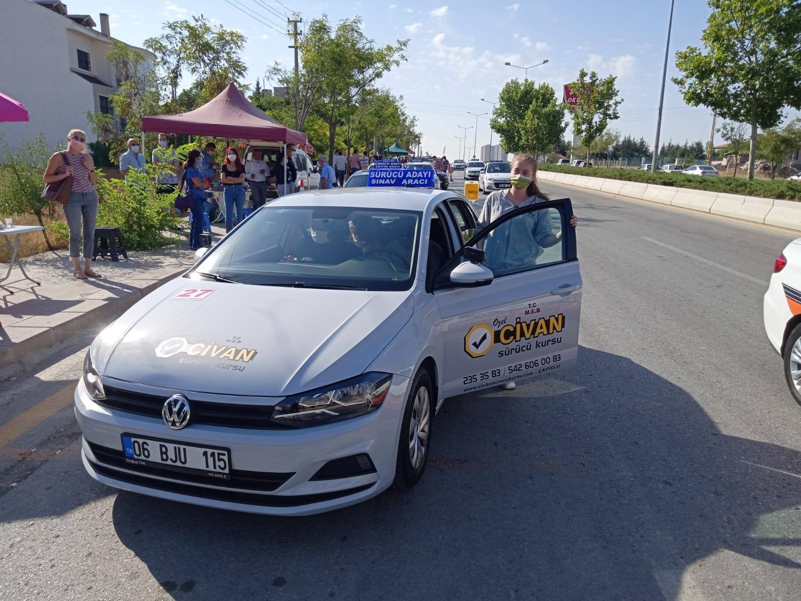 Ehliyet Sınavı Sınav Fotoğrafları