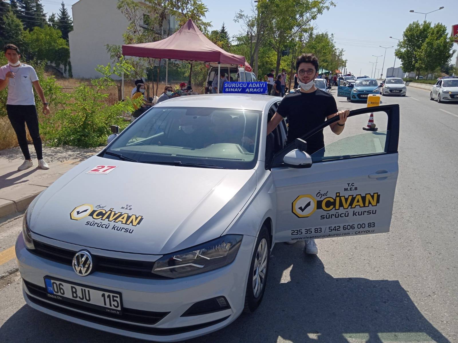 Ehliyet Sınavı Sınav Fotoğrafları