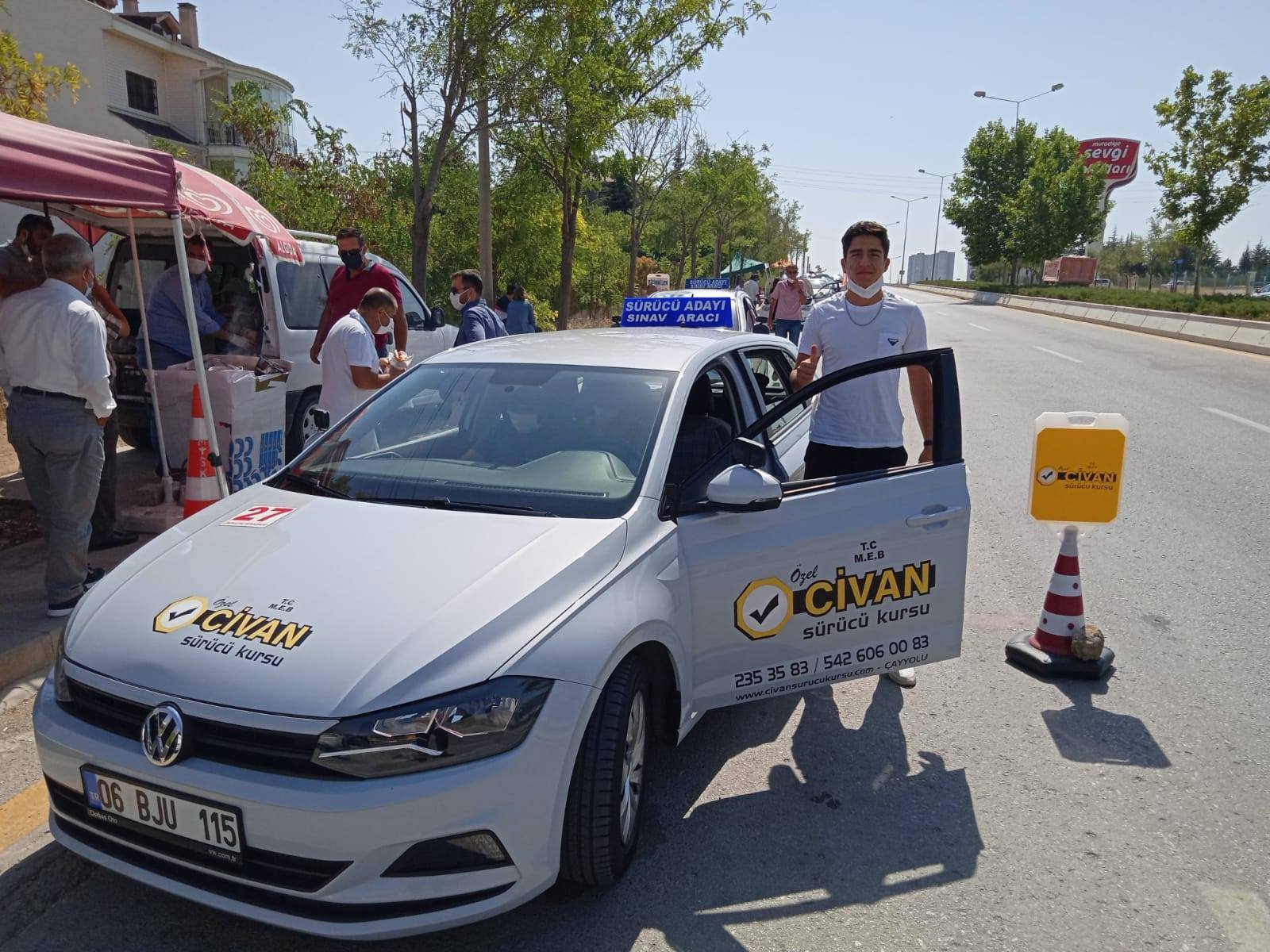 Ehliyet Sınavı Sınav Fotoğrafları