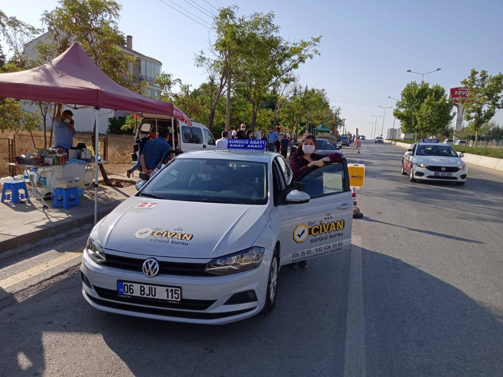 Ehliyet Sınavı Sınav Fotoğrafları
