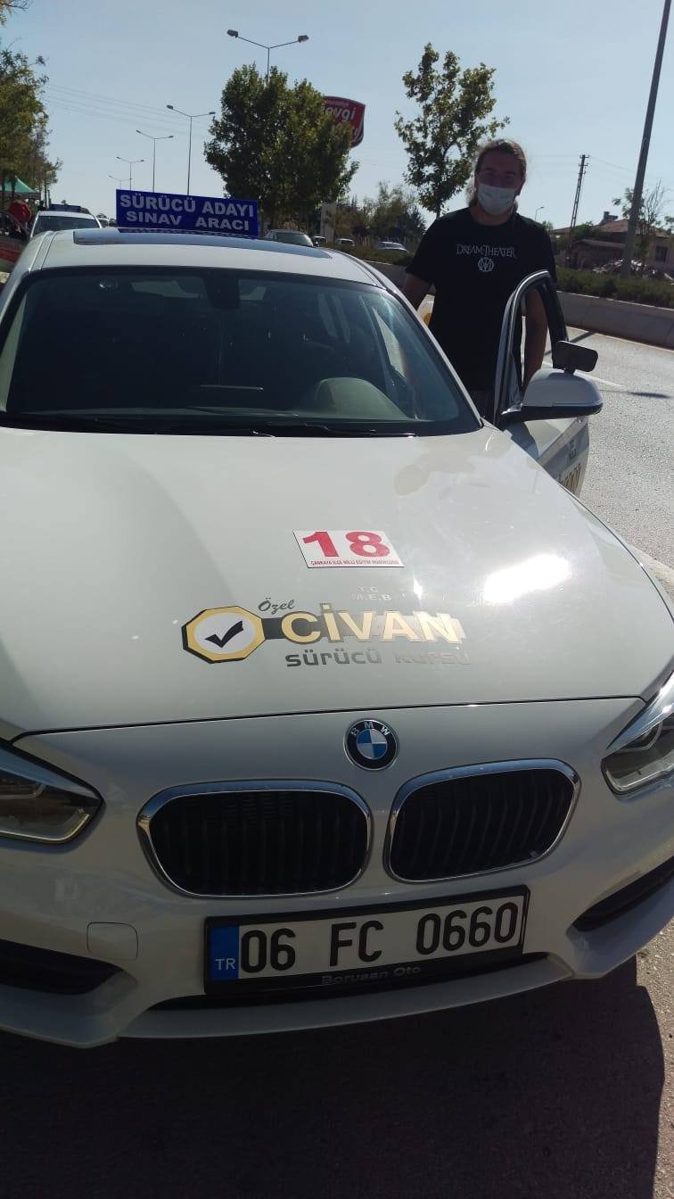 Ehliyet Sınavı Sınav Fotoğrafları