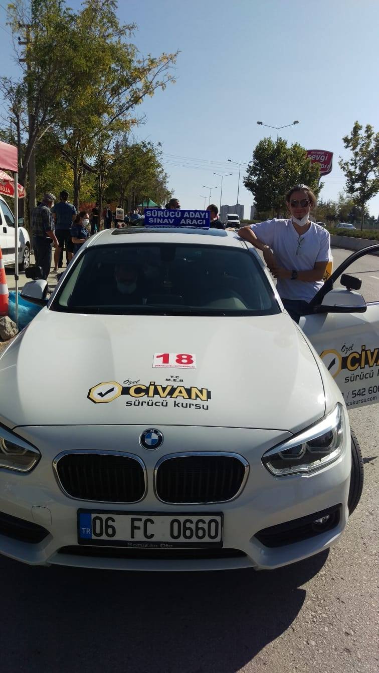 Ehliyet Sınavı Sınav Fotoğrafları