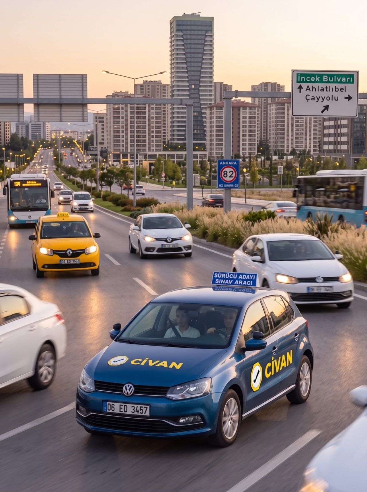 İncek Sürücü Kursu - Civan